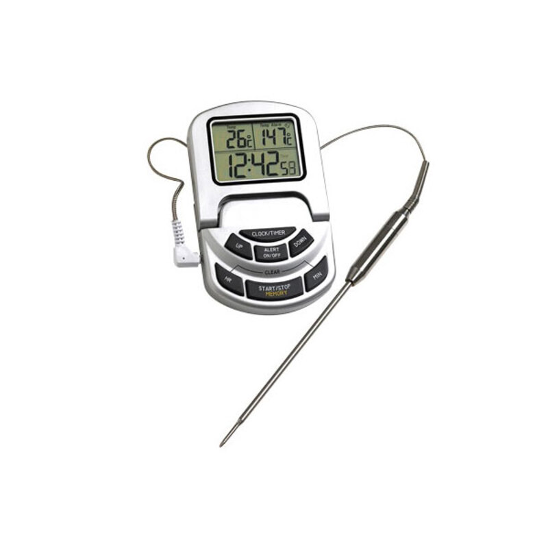 Thermomètre digital inclinable pour Four 0+300°C