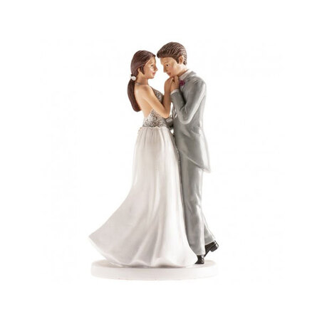 Couple mariés Vienne 18 cm