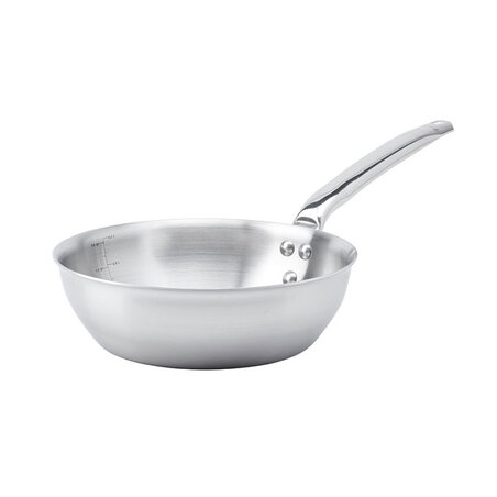 Sauteuse à queue, bord droit Ø 28 cm - Alchimy - L'Inox Cuisson