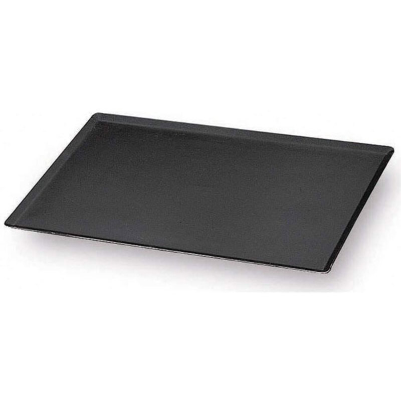 Plaque de cuisson tôle bleuie 40 x 30 cm