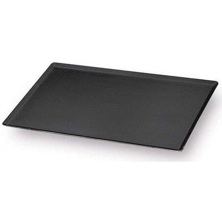 Plaque de cuisson tôle bleuie 40 x 30 cm