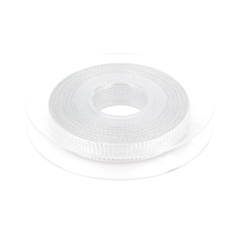 Ruban argenté métallisé brillant 10 mm (20 m)