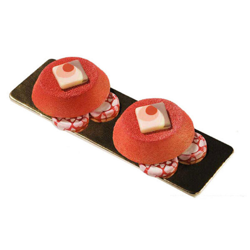 MOULE SILICONE 8 PETITS FOURS / MINI TORNADES 28 X 18 CM