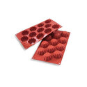 Moule silicone 12 mini-briochettes Moule silicone 12 mini-briochettes