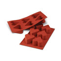 Moule silicone 6 coeurs profonds