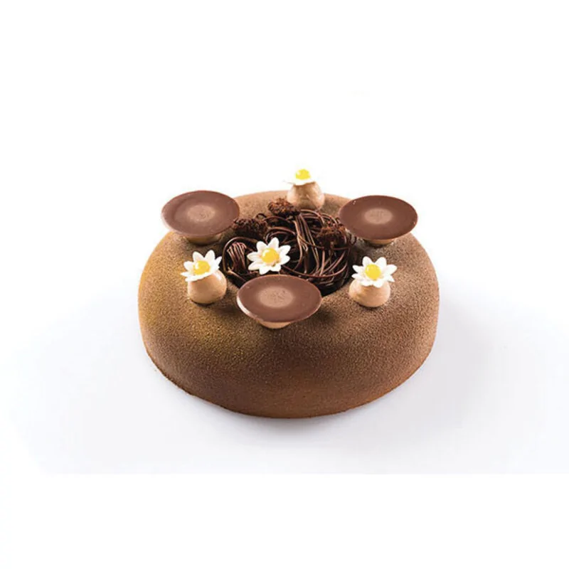 Moule silicone 6 grands savarins