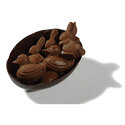 Moule silicone 5 demi oeufs 10 cm Moule silicone 5 demi oeufs 10 cm