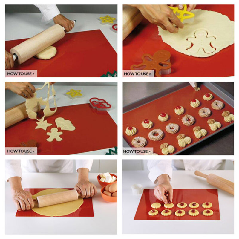 1 Pièce Tapis À Pâtisserie En Silicone Tapis De Cuisson - Temu France