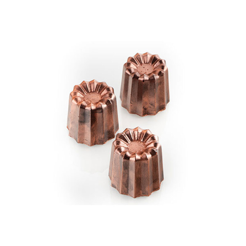 Moule silicone 18 mini cannelés bordelais