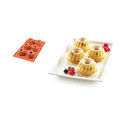 Moule silicone 6 petits Kouglofs