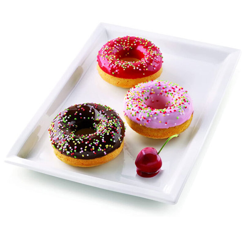 Moule silicone 6 donuts