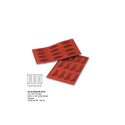 Moule silicone 12 barquettes moyennes
