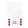 Sachets bonbons Casse-Noisettes + liens 14 x 23 cm (x10)