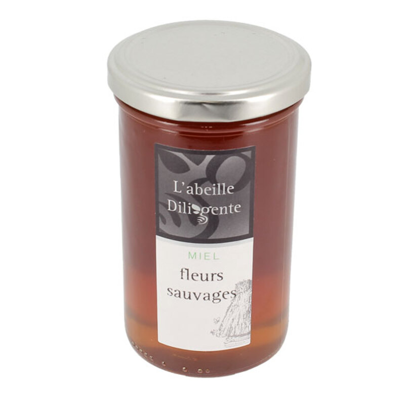 Miel de fleurs sauvages L'Abeille Diligente 350 g