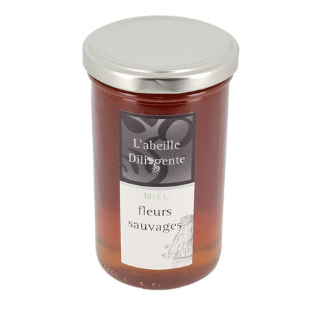 Miel de fleurs sauvages L'Abeille Diligente 350 g