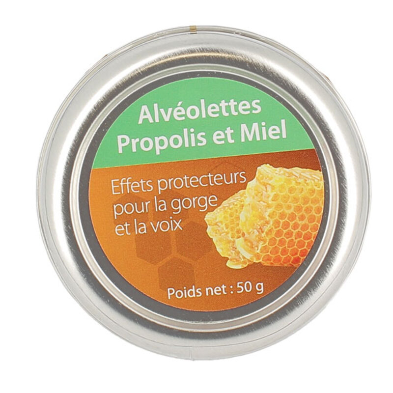 Alvéolettes Propolis et Miel 50 g