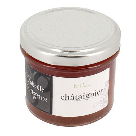 Miel de châtaignier L'Abeille Diligente 150 g