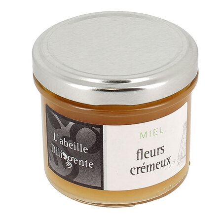 Miel de fleurs crémeux L'Abeille Diligente 150 g