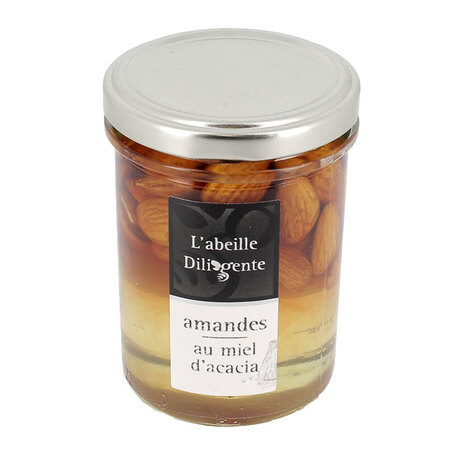 Amandes au miel d'acacia L'Abeille Diligente 250 g