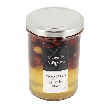 Noisettes au miel d'acacia L'Abeille Diligente 250 g