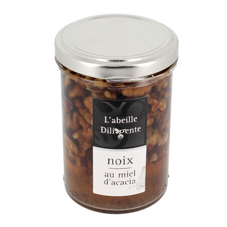 Noix au miel d'acacia L'Abeille Diligente 250 g