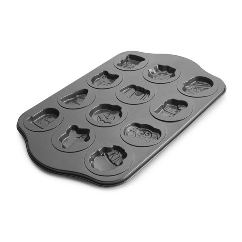 Moule silicone pour 10 biscuits à la cuillère, fingers, stickers