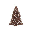 Sapins de Noël neigeux chocolat noir (x128) Sapins de Noël neigeux chocolat noir (x128)