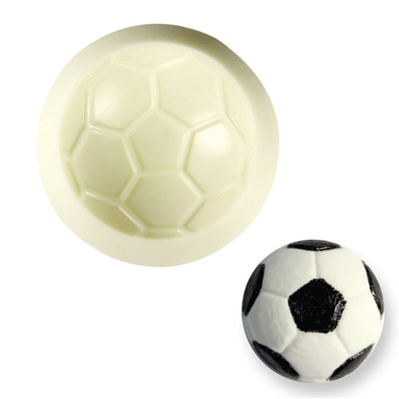 Découpoirs relief pâte à sucre ballon de foot (x2)