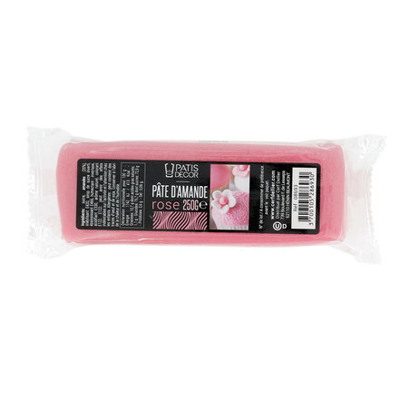 Pâte d'amande Rose Patisdécor 250g