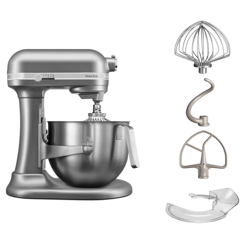 Batteur Kitchenaid gris 6,9 L