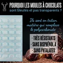 Moule friture en chocolat petits canards 4 g