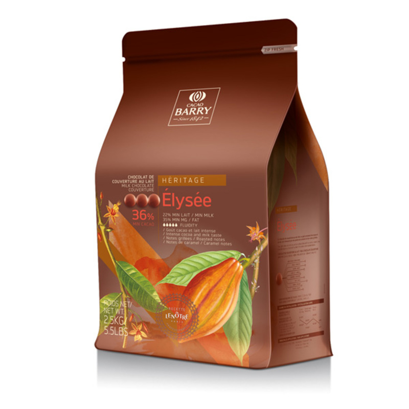 Chocolat de couverture lait 37.8% 200g