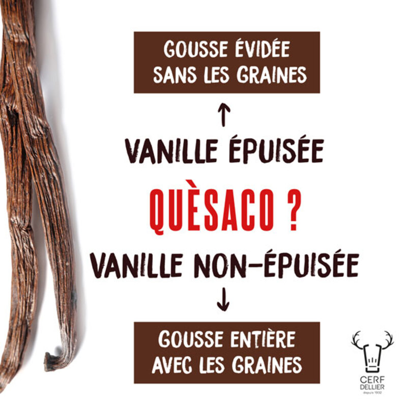 Poudre de vanille épuisée Sébalcé 150 g