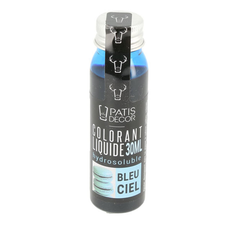Colorant alimentaire Bleu Ciel Patisdécor 30 ml