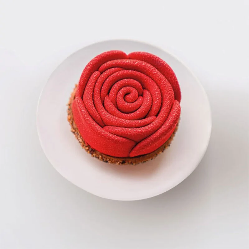 Moule mini tarte La vie en rose Pavoni