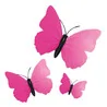Papillons roses aimantés assortis (x3)