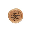 Sceau en chocolat Une Maman en Or (x66) Sceau en chocolat Une Maman en Or (x66)