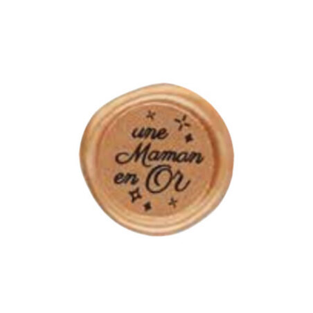 Sceau en chocolat Une Maman en Or (x66)