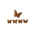 Papillons assortis en chocolat (x140)