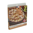 Moule à tarte inox perforé et cannelé fond amovible De Buyer Moule à tarte inox perforé et cannelé fond amovible De Buyer