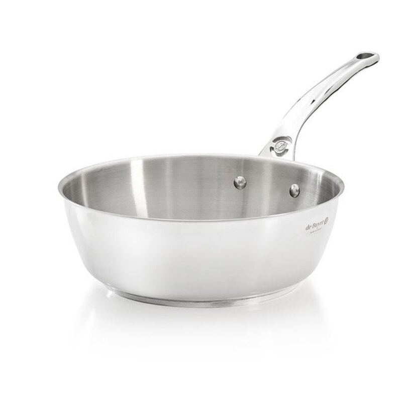 Sauteuse bombée en inox Milady 24 cm De Buyer