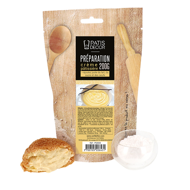 Ancel - Crème pâtissière Super poudre à crème 1 kg