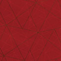 Papier cadeau rouge ligne or 0,70 x 25 m