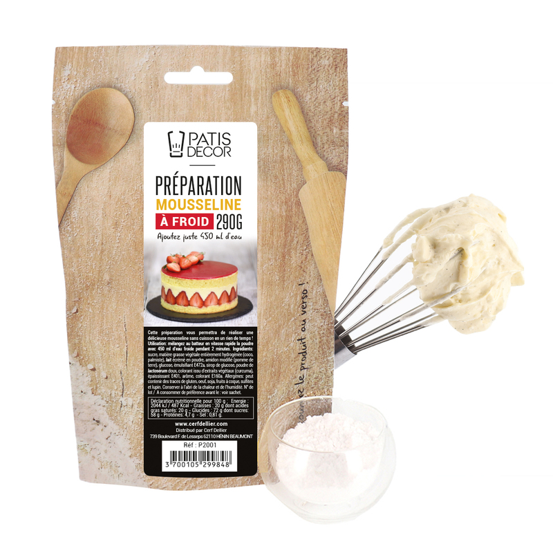 Poudre À Crème Pâtissière Moench 1kg - Épicerie 