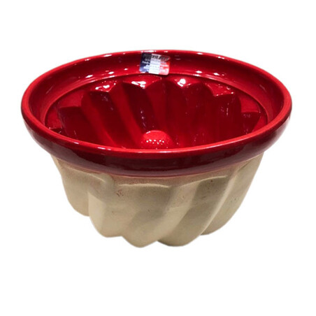 Moule à Kougloff poterie uni cerise