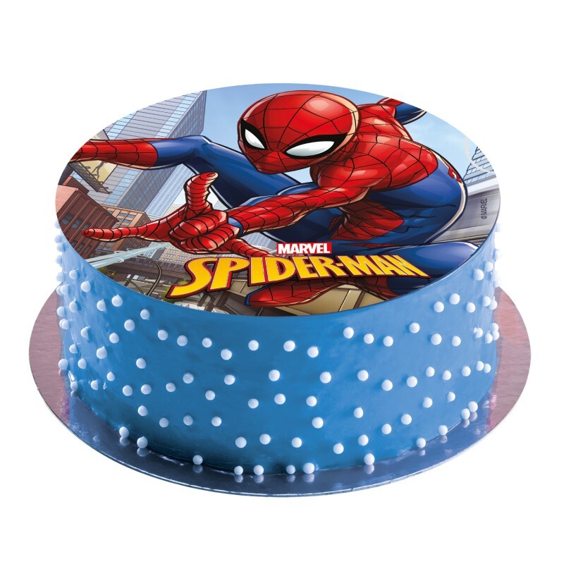 Disque azyme Spiderman Super-Héros Marvel alimentaire