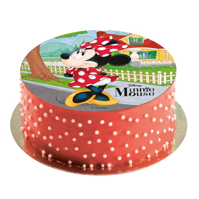 Disque Azyme Minnie 20 cm - Planète Gateau