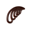 Plumes en chocolat noir (x150)