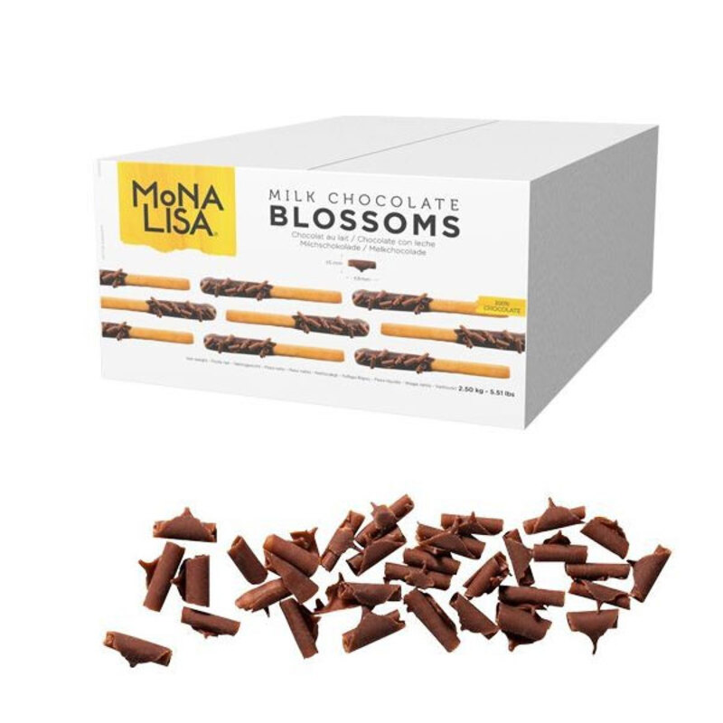 Micro copeaux lait 29% - décoration en chocolat lait à parsemer - 2kg