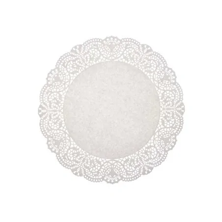Dentelles blanches en papier blanc Classic (x250)